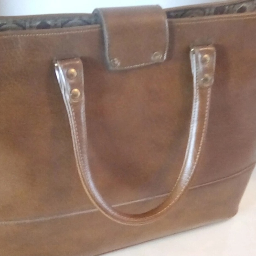 NEW LEATHER BAG BY RONAY - Picture 2 of 8